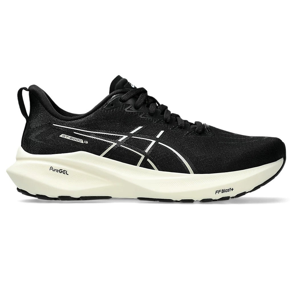 Asics GT 2000 13 Running Shoes Women's (Black White 003)