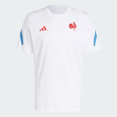 Adidas France Travel Rugby T-Shirt Men's (White JC7091)