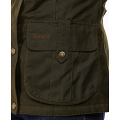 Barbour Winter Defense Waxed Jacket Women's (Olive)