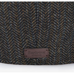 Barbour Fyne Tweed Baker Boy Cap Men's (Olive)