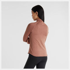 New Balance Heat Grid Half Zip Women's (Sparrow Heather)