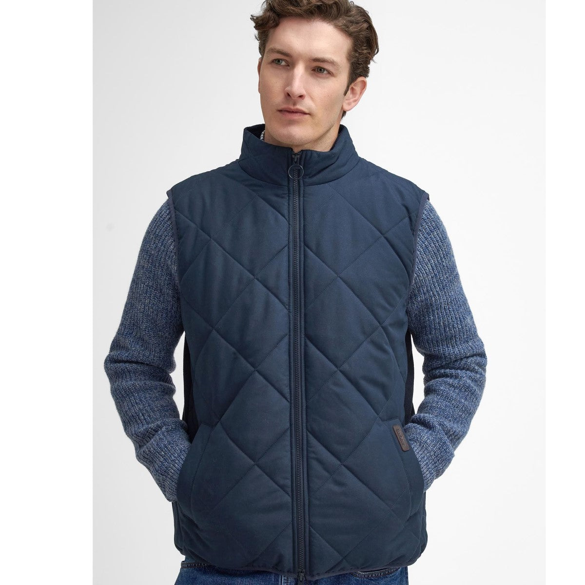 Barbour Hybrid Quilted Gilet Men's (Navy)