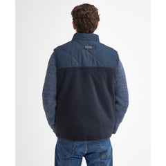 Barbour Hybrid Quilted Gilet Men's (Navy)