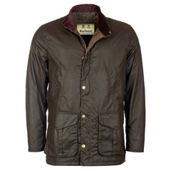 Barbour Hereford Waxed Cotton Jacket Men's (Olive)