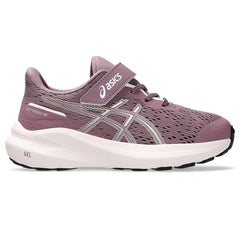 Asics GT-1000 13 PS Running Shoes Girl's (Dusty Mauve White 500)