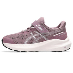 Asics GT-1000 13 PS Running Shoes Girl's (Dusty Mauve White 500)