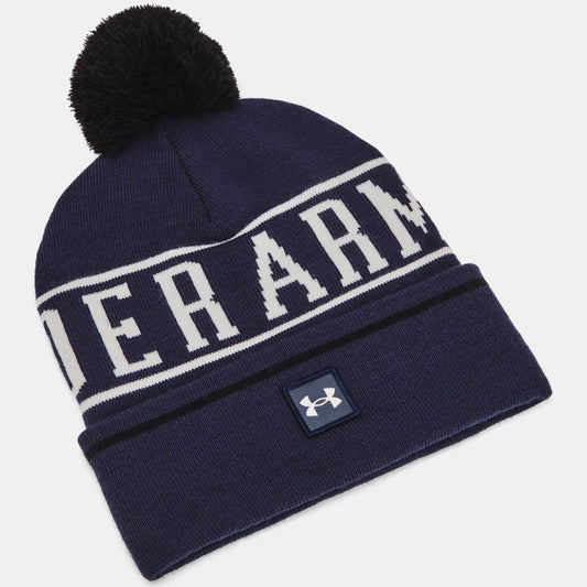 Under Armour Halftime Pom Beanie Men's (Midnight Navy 410)