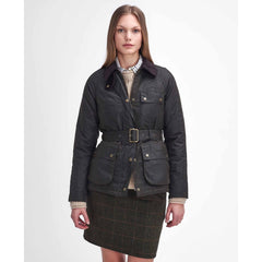 Barbour Solway Waxed Jacket Women's (Olive)