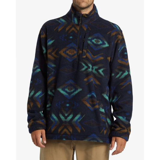 Billabong Boundary Polar Fleece Half Zip Pullover Men's (Navy)