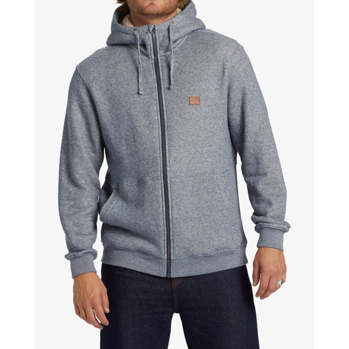 Billabong Hudson Zip Up Hoodie Men's (Dusty Navy Heather)