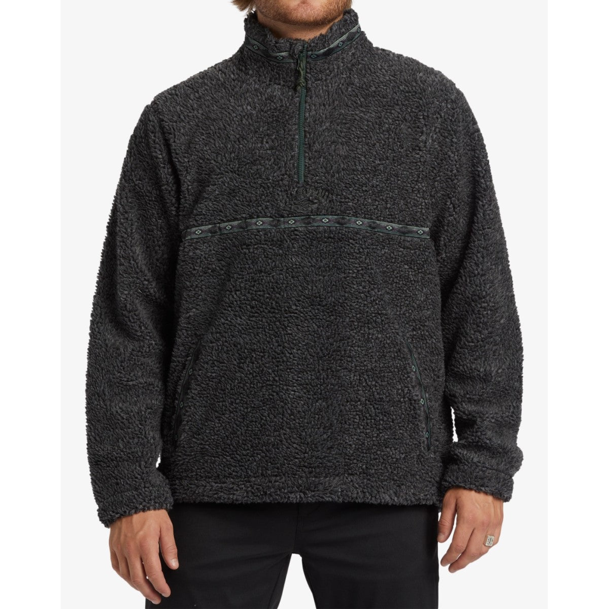 Billabong Tombstone Half Zip Fleece Men's (Black)