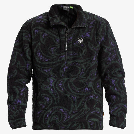 Quiksilver Mercury Half Zip Fleece Men's (Black)