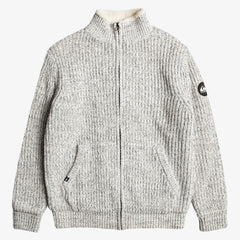 Quiksilver Boketto Zip Up Fleece Sweater Men's (Light Heather)