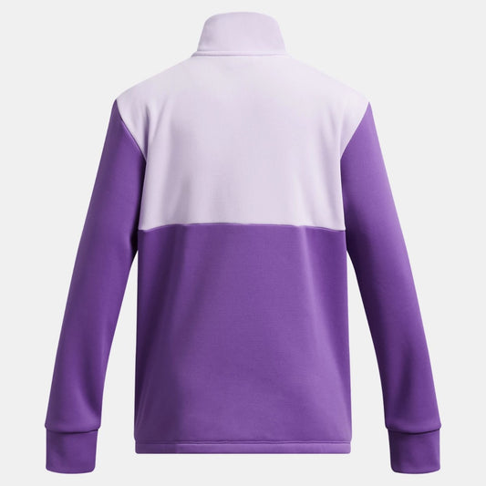 Under Armour Fleece Half Zip Top Girl's (Purple 535)