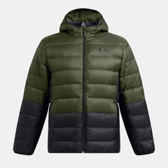 Under Armour Legend Down Hooded Jacket Men's (Marine Green 390)