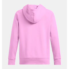 Under Armour Rival Fleece Big Logo Hoodie Women's (Pink 638)