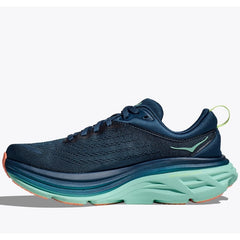 Hoka Bondi 8 Running Shoes Women's (Midnight Seafoam)