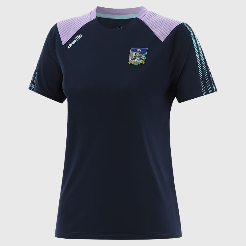 O'Neill's Limerick GAA Dynamo 060 T-Shirt Girl's (Marine Purple)