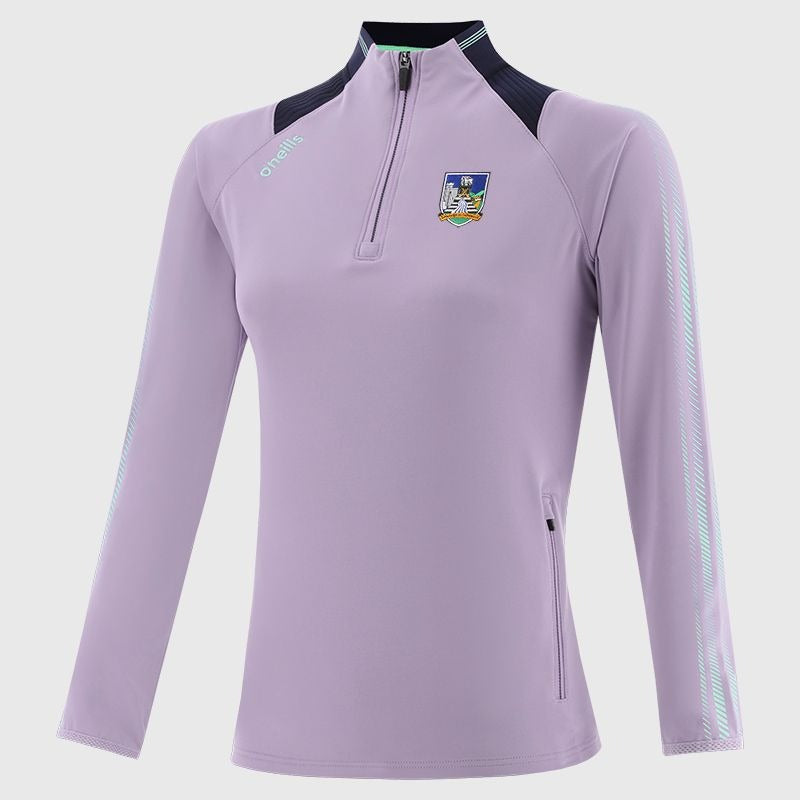 O'Neill's Limerick GAA Dynamo 184 Half Zip Top Girl's (Purple Marine)