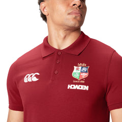 Canterbury Lions Pique Polo Shirt Men's (Red AAY)