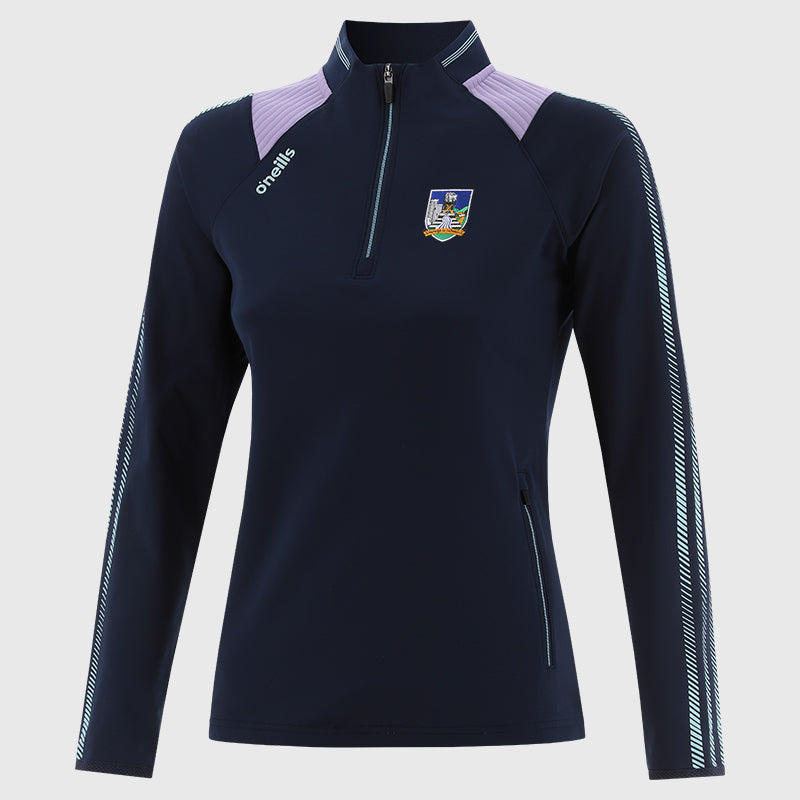 O'Neill's Limerick GAA Dynamo 184 Half Zip Top Girl's (Marine Purple)