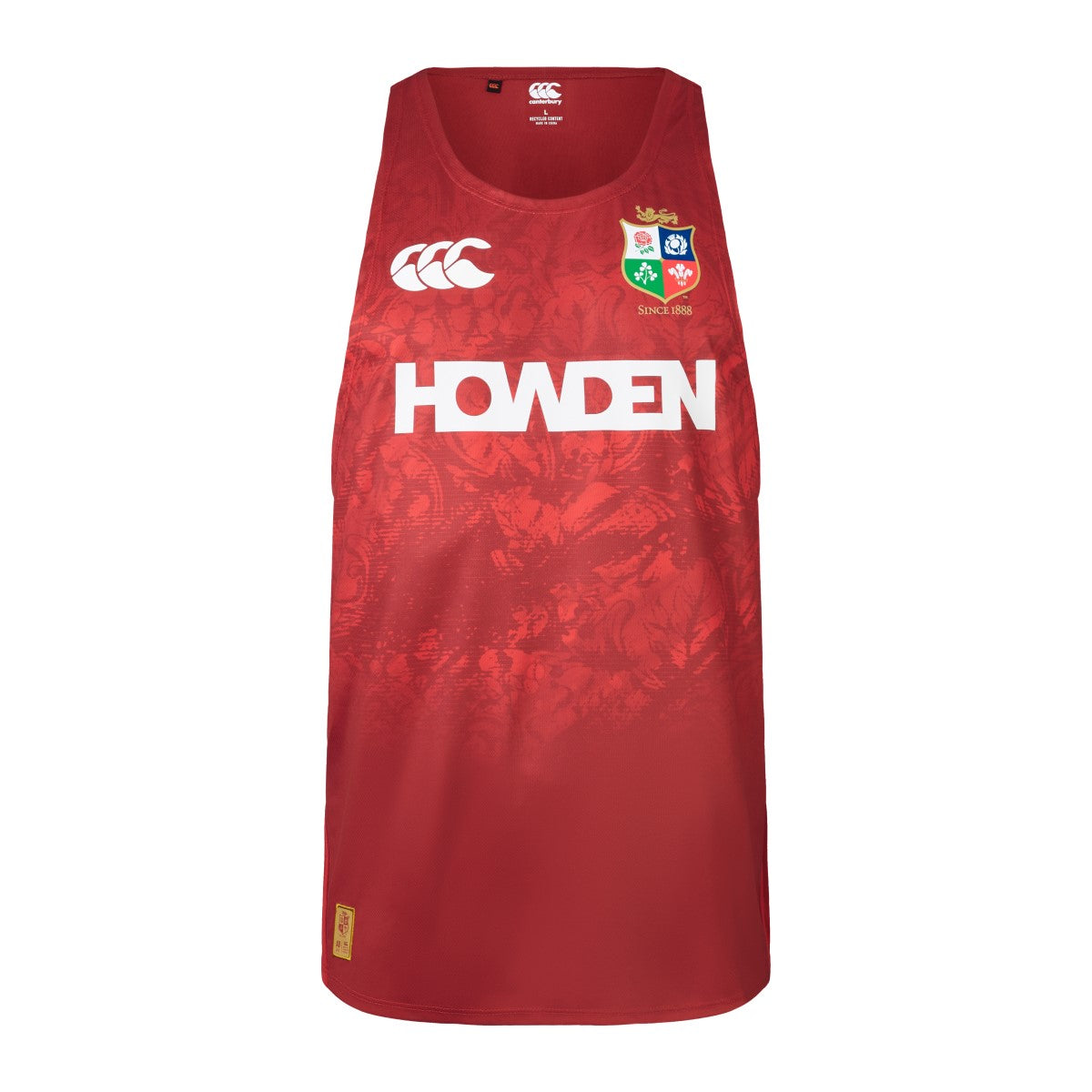 Canterbury Lions Poly Singlet Men's (Red AAY)