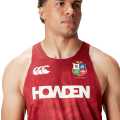 Canterbury Lions Poly Singlet Men's (Red AAY)