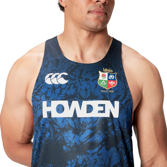 Canterbury Lions Poly Singlet Men's (Navy BQ5)