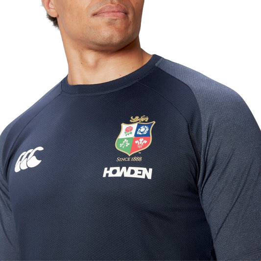 Canterbury Lions Everest T-Shirt Men's (Navy BQ5)