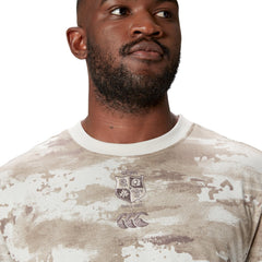 Canterbury Lions Camo Rugby T-Shirt Men's (Brown BT2)