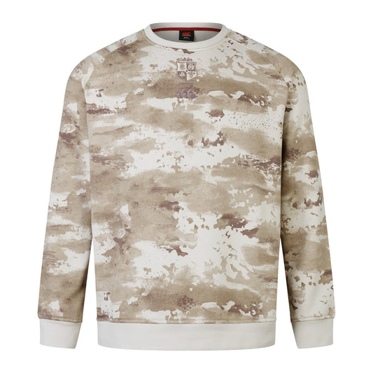 Canterbury Lions Camo Rugby Crew Neck Men's (Brown BT2)