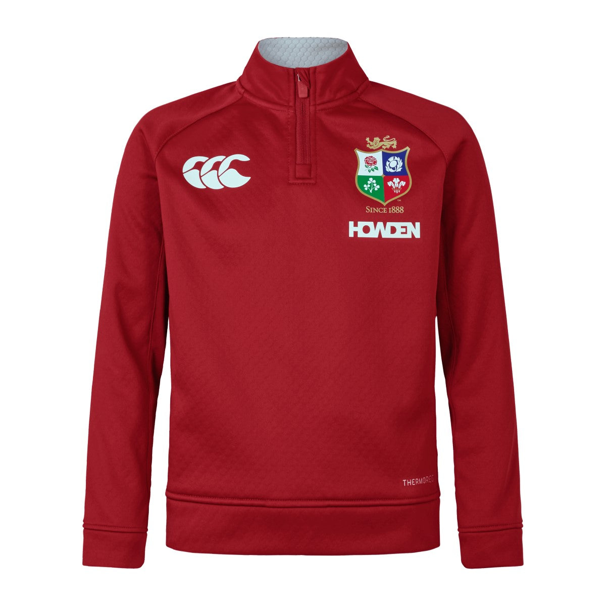 Canterbury Lions Quarter Zip Fleece Kid's (Red AAY)