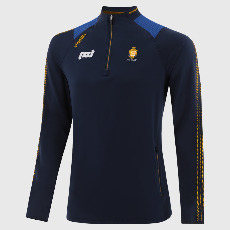 O'Neills Clare GAA Dynamo 184 Half Zip Top Kid's (Marine Royal)