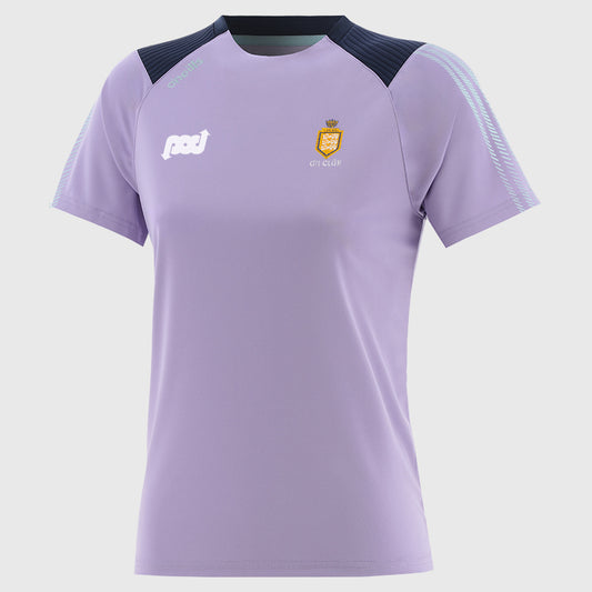 O'Neills Clare GAA Dynamo 060 T-Shirt Women's (Purple Marine)