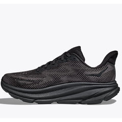 Hoka Clifton 9 Running Shoes Men's (Black Black)