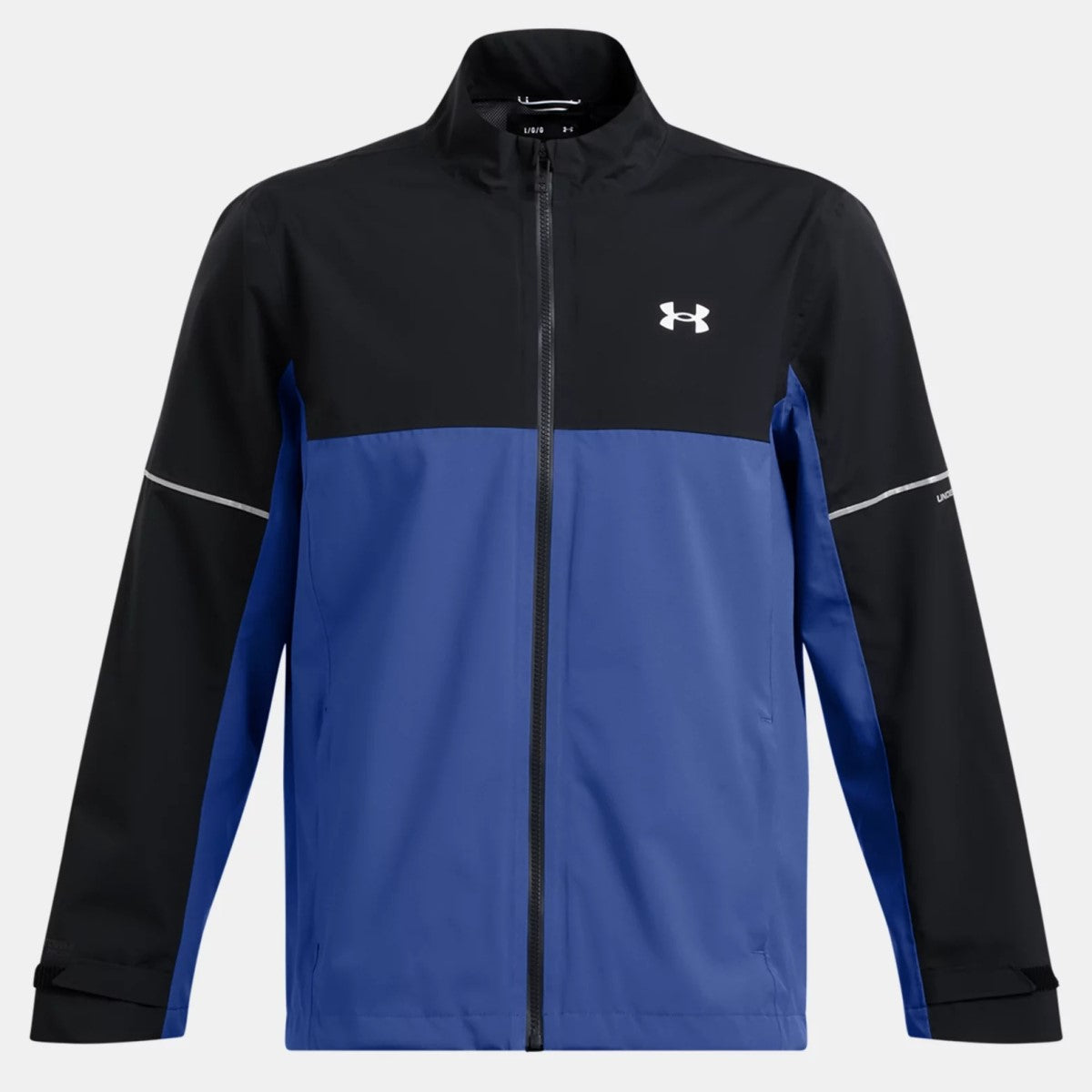 Under Armour Drive Rain Jacket Men's (Black Tech Blue 002)