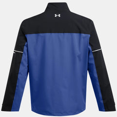 Under Armour Drive Rain Jacket Men's (Black Tech Blue 002)