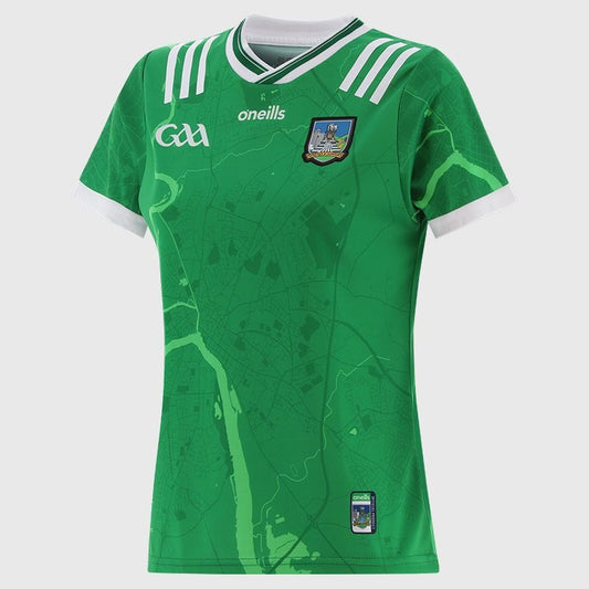 O'Neills Limerick GAA Home Jersey 2025 (Women's Fit)