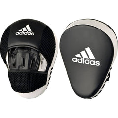 Adidas Hybrid 150 Focus Mitts (Black White)