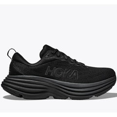 Hoka Bondi 8 Running Shoes Women's Wide(Black Black)