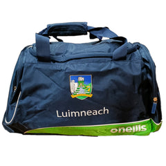 O'Neills Limerick GAA Dynamo B01 Grip Bag Unisex (Navy Green)