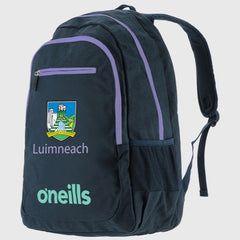 O’Neills Limerick GAA Dynamo B03 Backpack Girls-Ladies (Marine Purple)