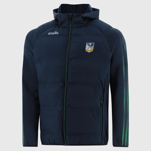 O'Neills Limerick GAA Dyanmo 075 Hooded Jacket Kids' (Marine)