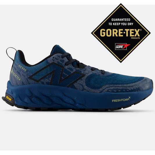 New Balance Hierro V8 GoreTex Trail Shoes Women's (Deep Sea Black)