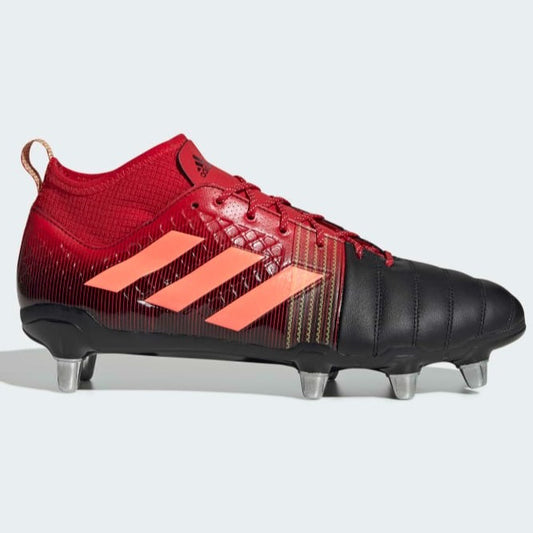 Adidas Kakari X Kevlar 2 Soft Ground Rugby Boots Men's (Black Red EF3399)