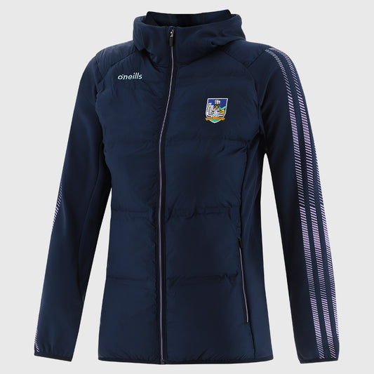 O'Neills Limerick GAA Dyanmo 075 Hooded Jacket Girl's (Marine)