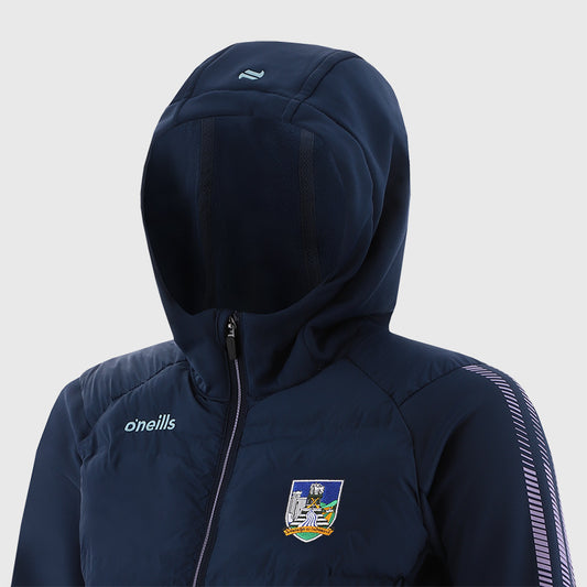 O'Neills Limerick GAA Dyanmo 075 Hooded Jacket Women's (Marine)