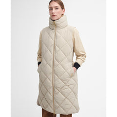 Barbour Leverton Gilet Women's (Oatmeal Beige)