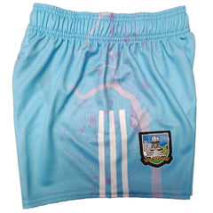 O'Neills Limerick GAA Goalkeeper Shorts 2025 Men's (White Lilac Sky)