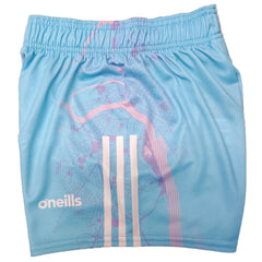 O'Neills Limerick GAA Goalkeeper Shorts 2025 Men's (White Lilac Sky)